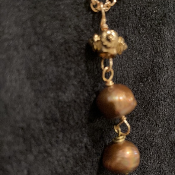 Cascading Pearl Necklace - Picture 4 of 6